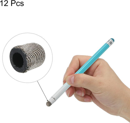MECCANIXITY 12pcs 5.5mm Stylus Pen Fine Tips Conductive Fiber Capacitive Touch Screen Pens Tip Universal Replacement