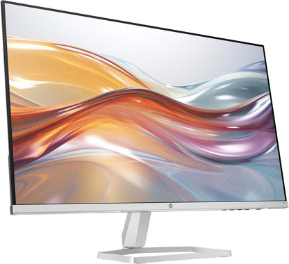 HP Series 5 527sf Monitor (Replaces M27f) 27" IPS FHD 300 nits Display, -5 to +25 Degrees Adjustable Tilt, Flicker Free, Anti-Glare, 1x HDMI, Black/Silver w/Dockztorm HUB USB Port Expander (2 Pack)