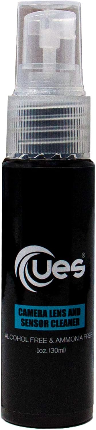 UES 21-in-1 Camera Cleaning Kit: 10 Full-Frame Sensor Cleaning Swabs, 5 Lens Cleaning Cloth, Air Blower, Lens Cleaning Pen, Lens and Sensor Liquid Cleaner, Lens Cleaning Paper, Screen Cleaning Cloth