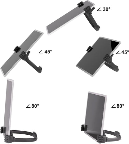 Honsky Thumbs Up Tablet Stand - Portable Monitor Stand Holder for Desktop, Universal Cute, Black