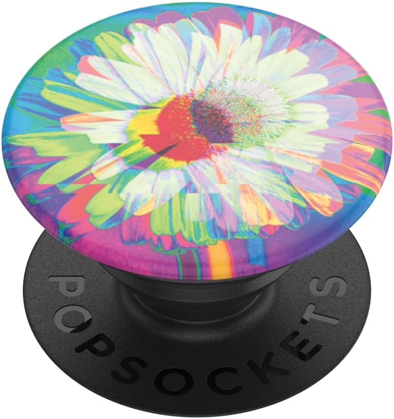 PopSockets Phone Grip with Expanding Kickstand, Adhesive Grip - Frenetic Flower