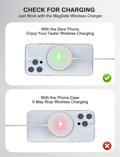 Grat 2 Magnetic Phone Grip Kickstand, [Elastic Finger Strap] Phone Loop Holder, Dual-Sided Magnet Ring Stand Compatible with Magsafe Series iPhone 16 15 14 13 12 Pro max, Silver