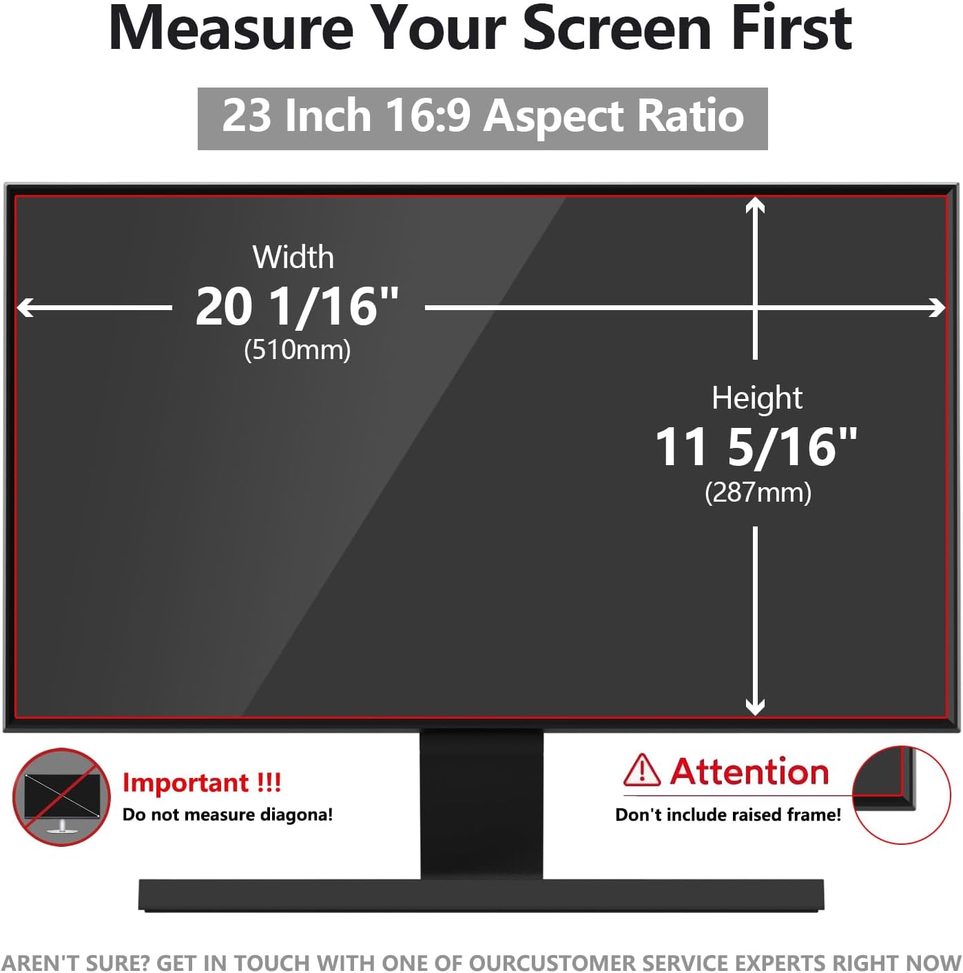 23 Inch Computer Privacy Screen Shield [2 Pack] for 16:9 Widescreen Desktop Monitor - Anti-Glare Blue Light Privacy Filter and Anti Spy Privacy Screen Protector Film