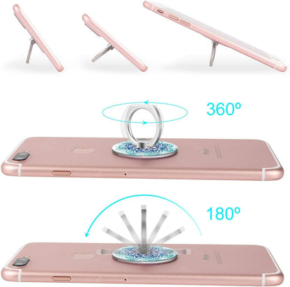 Bonoma Phone Ring Stand Holder, 3-Pack 360 Degree Rotation Universal Finger Ring Stand Compatible with Smartphones and Tablets Mandala