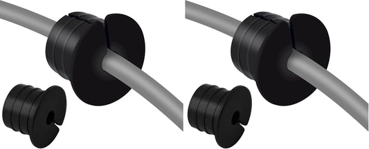 Cable Routing Kit for Starlink for 1 inch Wall Hole, Wall Bushing Grommet, Starlink Accessories, Silicone Cable Wall Pass, Starlink Anti-Slip Wall Grommets for Cables (1 inch) 2 Pcs (Pack of 2)