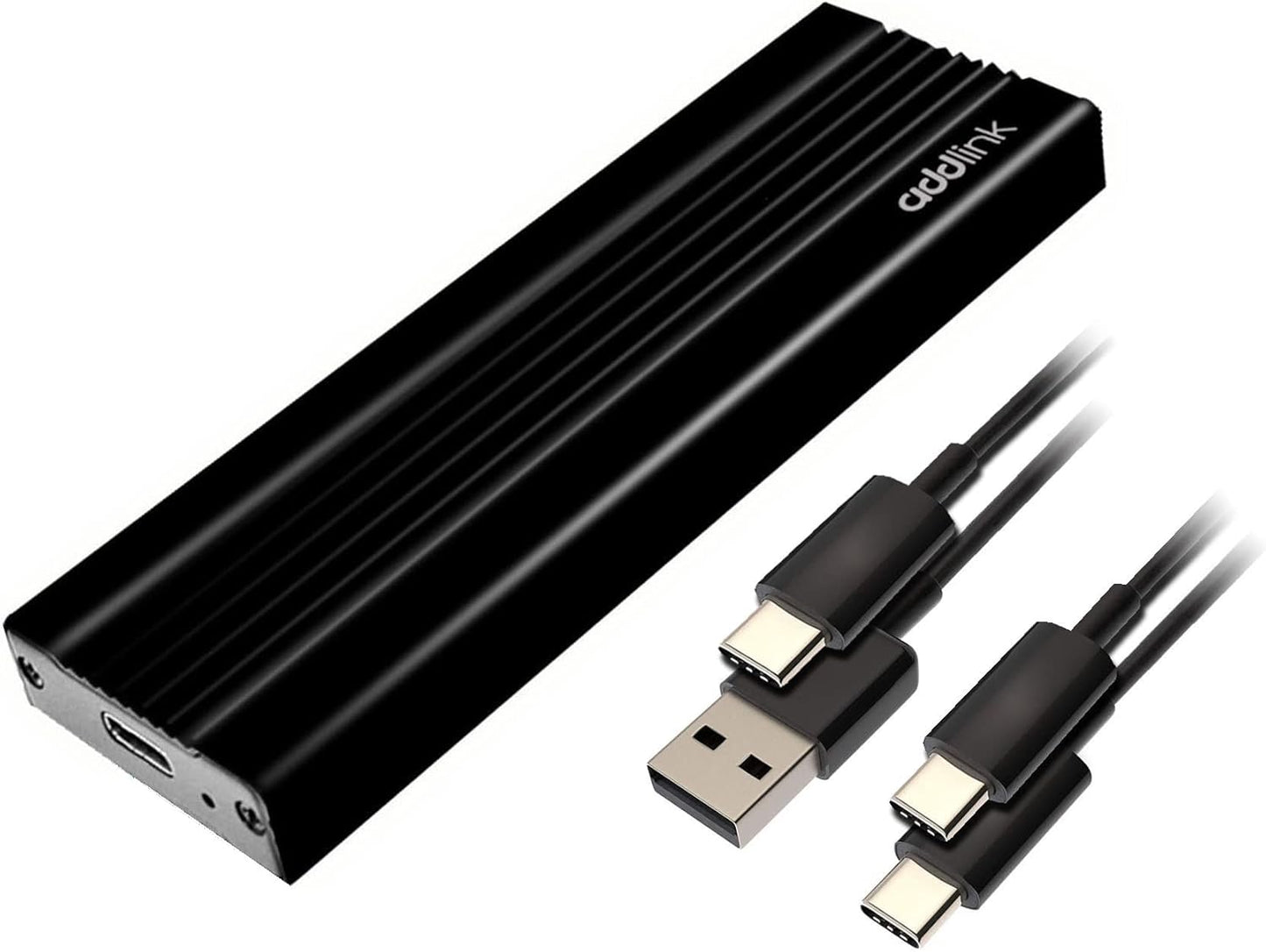 Addlink External Portable SSD 1TB P20 USB 3.2 Gen2 up to 1050MB/s, 3D TLC USB C Solid State Drive, for PC Laptop Mac Windows Linux Android PS4 PS5 Xbox One Smart TV (ad1TBP20B32) Made in Taiwan