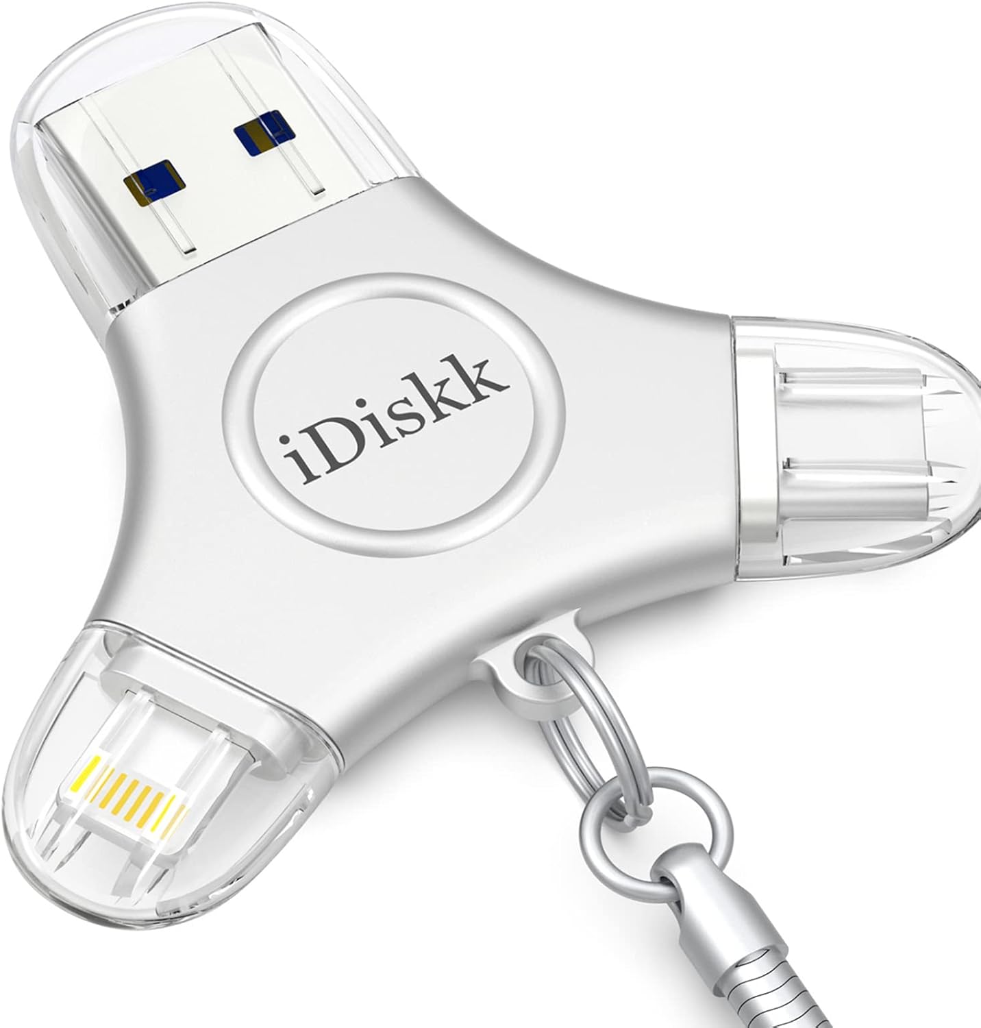 iDiskk 512GB App-le MFI Certified Photo Vault for iPhone USB Storage FlashDrive for USB-C iPad Android Samsung for iPhone 16/15/14/13/13 pro/12/12 pro/11 Pro/XR/X,Photo Stick for Computer MacBook