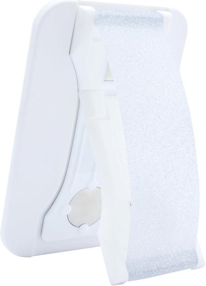 LoveHandle PRO MagSafe Compatible Magnetic Phone Grip w/Kickstand - Mount, Strap and Stand for Smartphone and Tablet - MagSafe Ring Included - Fits All Devices - Crystal Clear Glitter