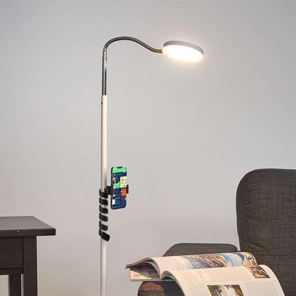 Portable Flexible Cell Phone Holder Stand for Treadmill/Stroller/Elliptical/Car/Bike/Shopping Cart,Compatible with 3.5~7.5" iPhone/Smartphone, 27.5 inch/70cm Long Arm for Cellphone