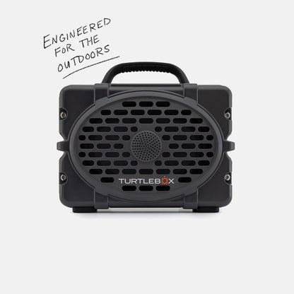 Turtlebox Original Gen 3: Portable Outdoor Bluetooth Speaker – Ultra-Loud (120dB), Waterproof (IP67), Rugged, Impact-Resistant, 3-Day Battery | Party Mode: Unlimited Pairing Stereo, Gray/Green