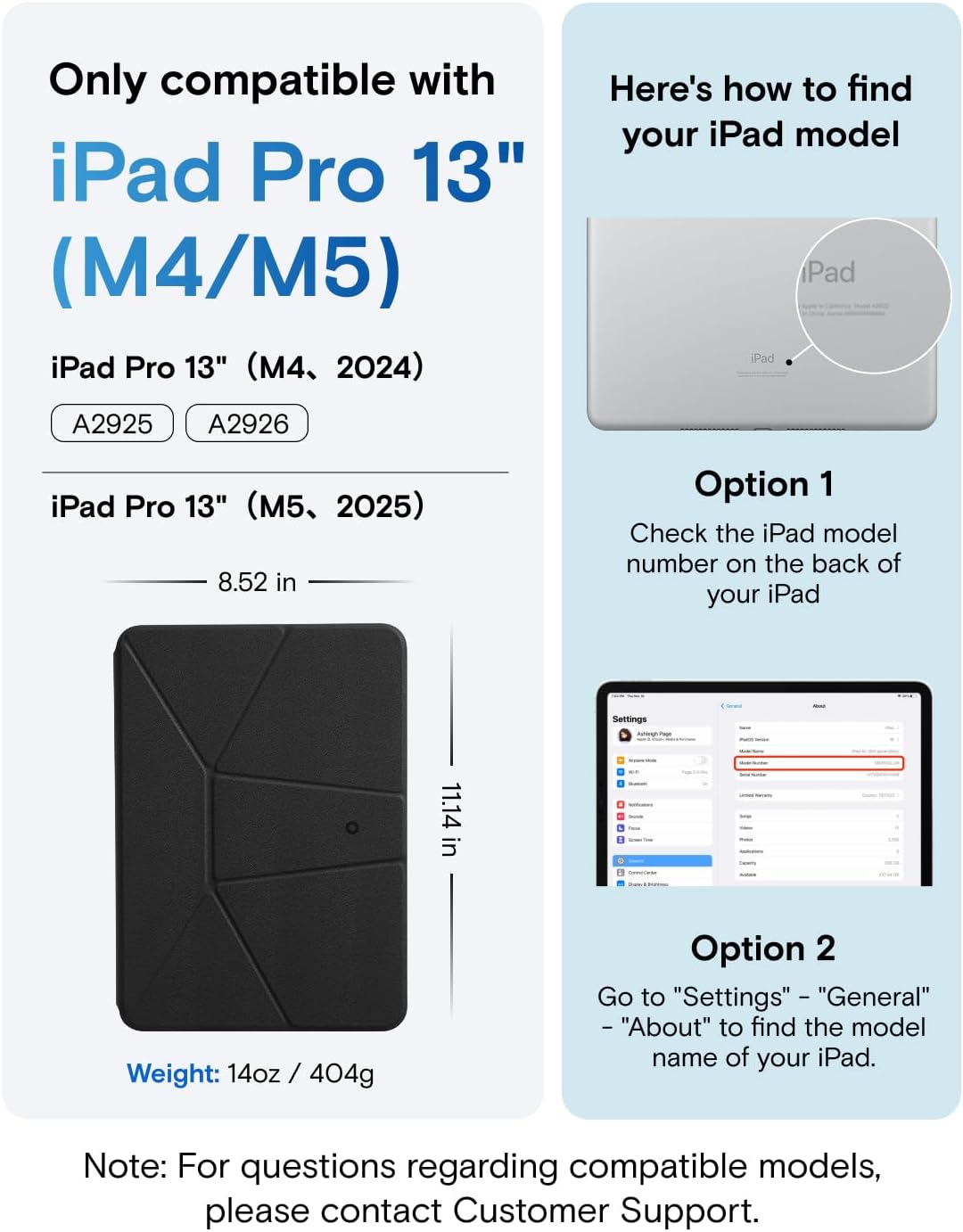 MOFT Dynamic Folio Case for iPad Pro 13-inch(M5 2025/M4 2024), Silm Magnetic Stand Case with 20+ Viewing Angles, Auto Wake/Sleep, Ultra Thin, Jet Black