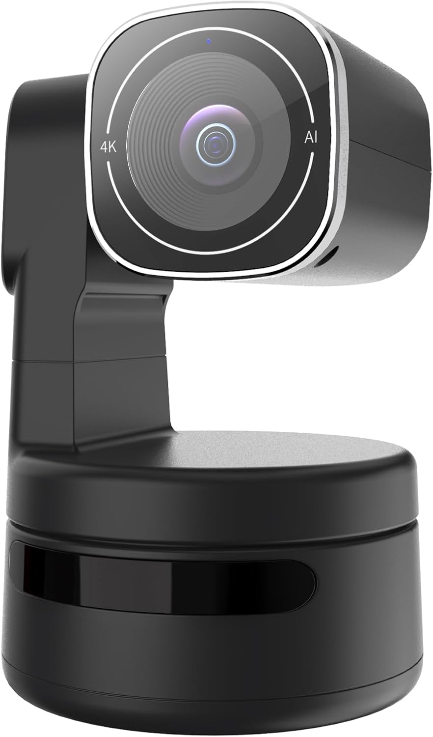 USB C Webcam PTZ Webcam, 4K Streaming Web Camera with Folded Bracket, 3X Digital Zoom with Remote Control, One Click Mute for Privacy Protection, Works with Zoom,OBS,TikTok,YouTube,etc
