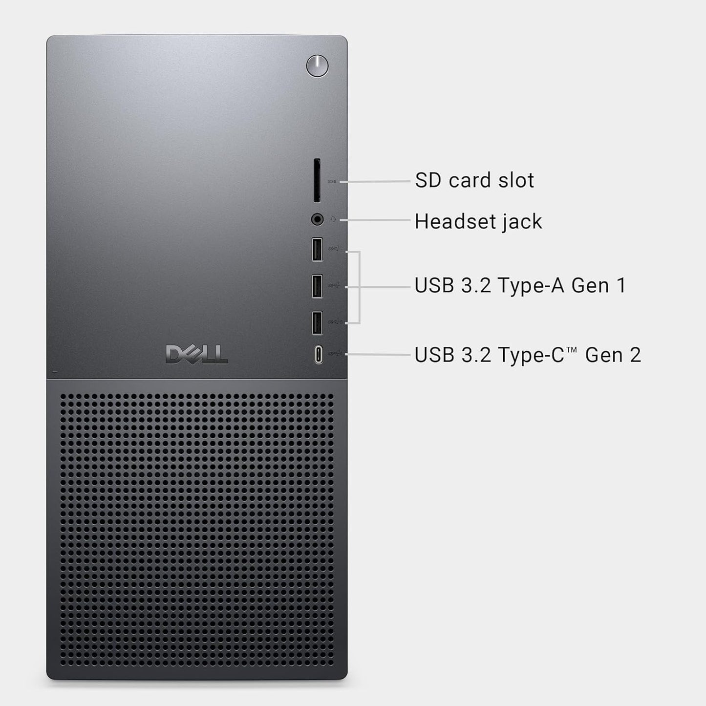 Dell Tower Plus EBT2250 Desktop Computer - Series 2 Intel Core Ultra 9 285 24-Core Processor up to 5.6 GHz, 16GB DDR5 RAM, 16TB (2 x 8TB) SSD, Intel UHD Graphics 770, Windows 11 Pro, Graphite