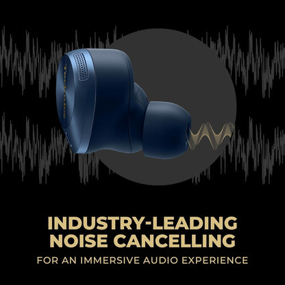 Technics EAH-AZ80-A Premium Hi-Fi True Wireless Bluetooth Earbuds with Advanced Noise Cancelling - Midnight Blue