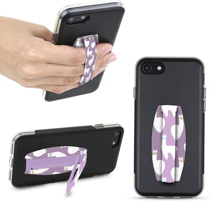 Gear Beast Universal Cell Phone Grip - Ultra Slim Elastic Finger Holder & Phone Stand