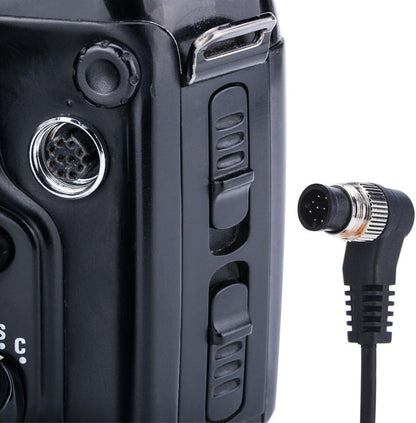 JJC Intervalometer Timer Remote Shutter Release Time Laspe for Nikon Z8 Z9 D850 D810A D810 D800 D800E D700 D500 D5 D4 D4s D3 D3s D2H D2X D2Xs D1H D1 D300s D300 D200 D100 and More Nikon Cameras