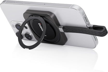 fanxiang 500GB Magnetic Portable SSD with 360° Rotating Stand, Up to 2000MB/s, USB-C 3.2 Gen 2x2 External Solid State Drive,Compatible with iPhone 15/16, Android,Mac, PC, and Tablets