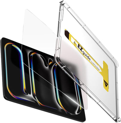 BELLEMOND Tempered Glass Screen Protector designed for iPad Pro 13" (M5, 2025/M4, 2024) - Ultra Clear「EZ Guide」Alignment Kit for Flawless Installation, 10H Hardness - Designed in Japan