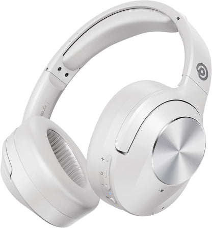 Upgrade Pro‑Level Hybrid Active Noise Cancelling Headphones with HD Sound, Wireless Bluetooth Headphones Over The Ear Unequaled Comfort, Vivid Deep Bass, for Home Office Travel Birthday Gift