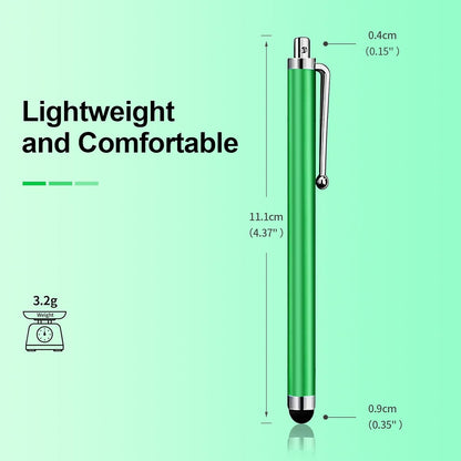 20 Pack Stylus Pen,Stylus Pen for Touchscreen High Precision and Sensitivity for Everyday Writing/Drawing,Universal Stylus Compatible with All Touch Screens,10 Colors