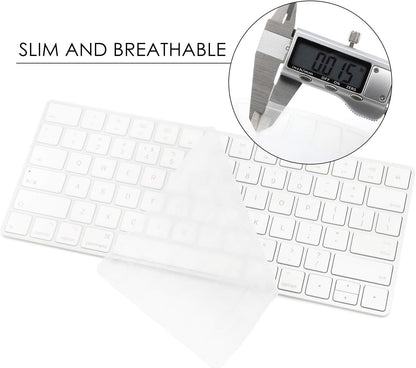 Allinside Transparent Cover for Apple Magic Keyboard (MLA22LL/A) with US Layout
