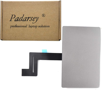 Padarsey Replaceme Trackpad Touchpad Compatible for MacBook Pro Retina 13" Unibody A1706 Touch Pad with Flex Cable (Fit 2016-2017 Version) (A1706 2016-2017 13" with Cable (Silver))