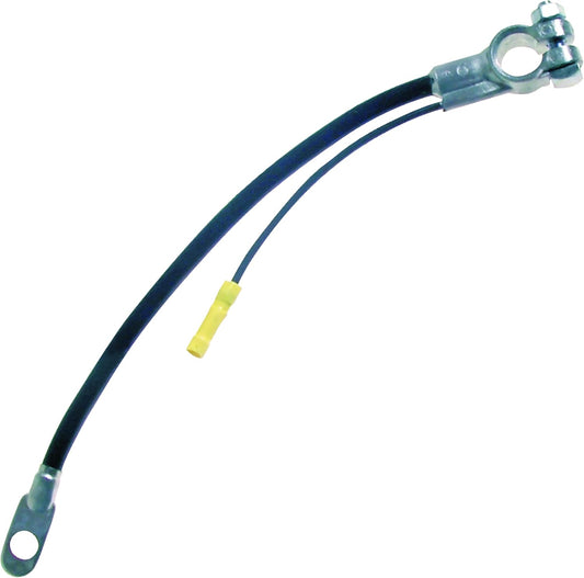 Sherco-Auto USA Black 43" Inch 4 Gauge Top Post Battery Cable with Auxiliary Lead - Made in USA