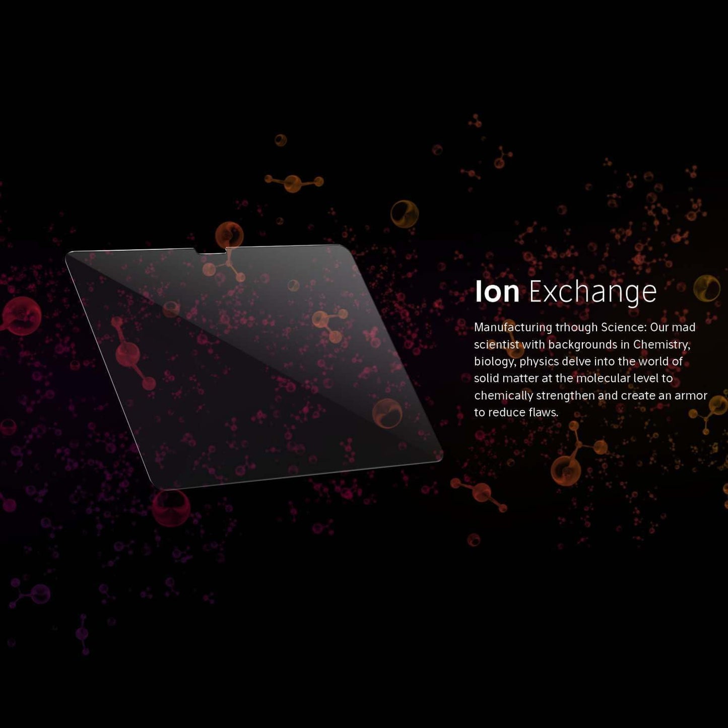 FLOLAB ONETIME NanoArmour Screen Protector for iPad Air 13 Inch 2024 Tempered Glass, TruColor, Blue Light Blocker, No Blue Tint, Original Display Color, Ultra Clear, Easy Install, Durable