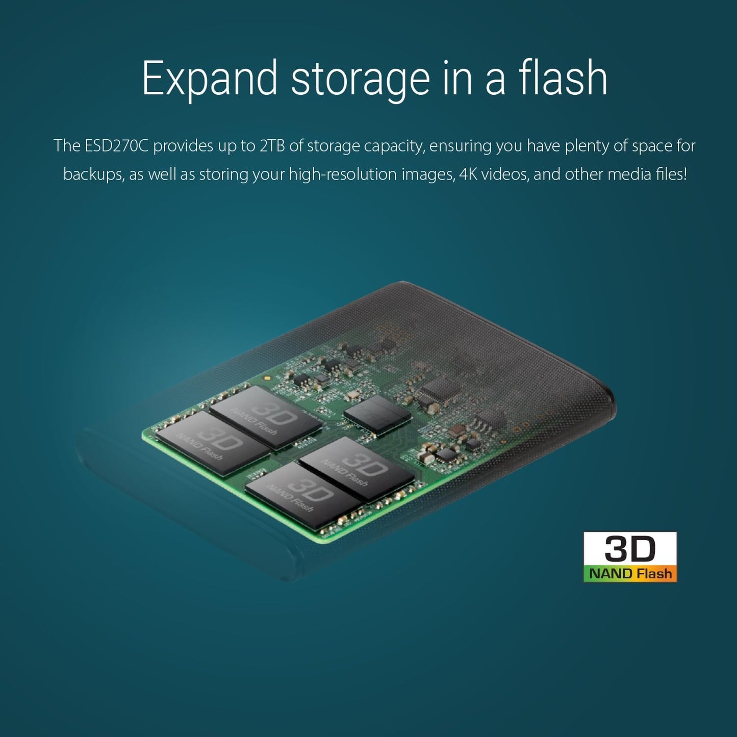 Transcend 500GB External SSD for iPhone/iPad/Mac/Windows/Android, PC/Laptop/Tablet/TV/Game Console, Portable Solid State Drive with One Touch Back up, One-Time Password Unlock, Type-A&Type-C Cables