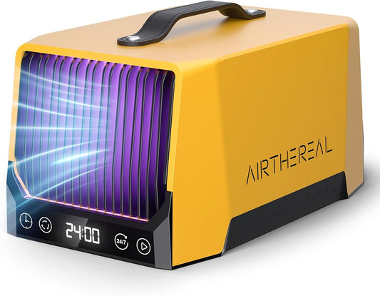 Airthereal DA25 Desktop Ozone Generator, 60,000mg/h High Capacity Odor Eliminator for Smoke, VOCs and Pet Odors, Portable Ozonator for Home, Garage & Car, O3 Air Deodorizer for Area up to 5,000 sq.ft