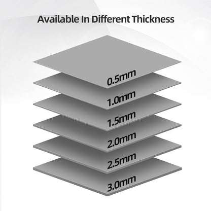 Maxtor Thermal Pad 14.8 W/mK, 120x120x3.0mm(1 pcs) Silicone Thermal Pads Non Conductive Heatsink Cooling Pad, Highly Efficient Heat Resistant Soft Pad for Laptop Heatsink/SSD/CPU/IC/LED Cooler