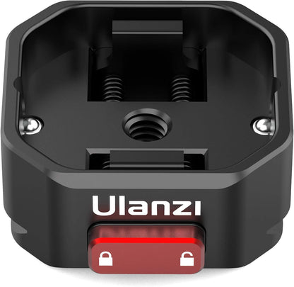 Upgrade Claw Quick Release Plate Camera Mount w Arca Swiss Slot, 1/4" Screw DSLR Stabilizer Adapter Compatible with DJI OSMO 360/OSMO Pocket 3/Insta 360 x 5/Sony/Zhiyun/DJI Gimbal/Slider/Tripod Plate