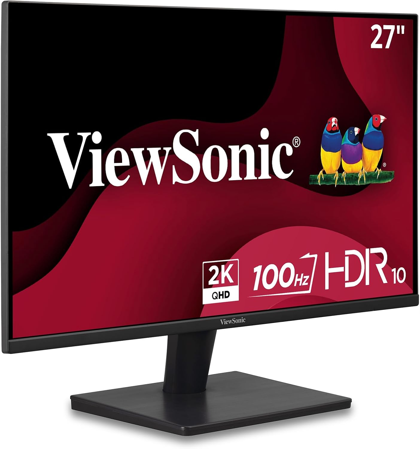 ViewSonic VS2725-2K 27 Inch QHD 1440p Monitor with 100Hz, HDMI, DisplayPort, and Variable Refresh Rate for Home and Office