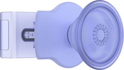 PopSockets Phone Grip Slide for Phones and Cases, Sliding Phone Grip with Expanding Kickstand - Deep Periwinkle