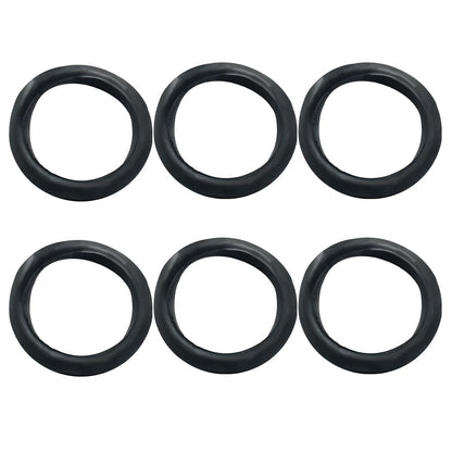 6 Pcs Rubber Grommets, 2-3/8" Inside Diameter 2-1/2" Drill Hole Rubber Wire Grommets O Ring Grommets for Wire, Firewall, Cables, Plugs, Automotive
