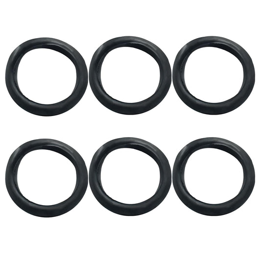 6 Pcs Rubber Grommets, 2-3/8" Inside Diameter 2-1/2" Drill Hole Rubber Wire Grommets O Ring Grommets for Wire, Firewall, Cables, Plugs, Automotive
