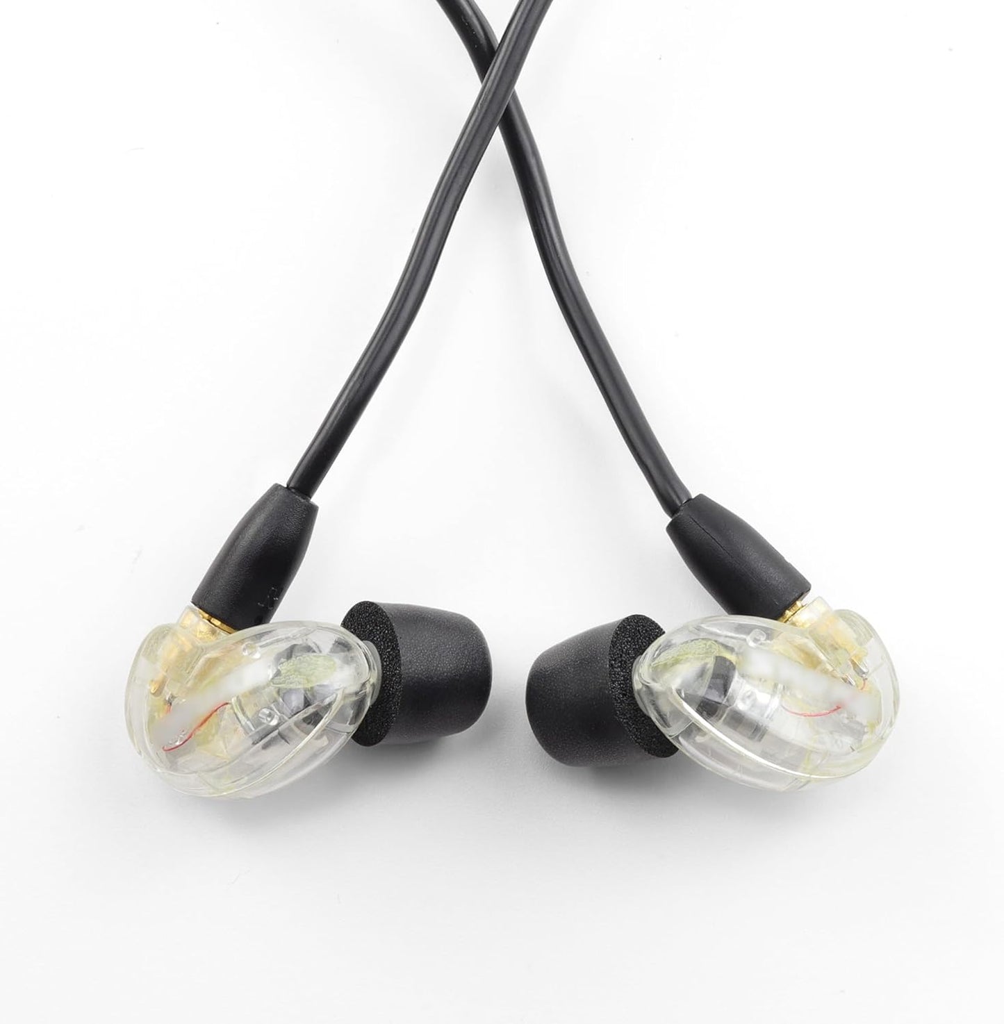 Replacement Memory Foam Ear Tips for Shure SE215 PRO SE215 SE112 SE315 SE425 SE535 SE846 Aonic4 Aonic5 Earphones, Ultimate Comfort, 3 Pairs (Black, SML)