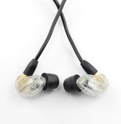 Replacement Memory Foam Ear Tips for Shure SE215 PRO SE215 SE112 SE315 SE425 SE535 SE846 Aonic4 Aonic5 Earphones, Ultimate Comfort, 3 Pairs (Black, SML)