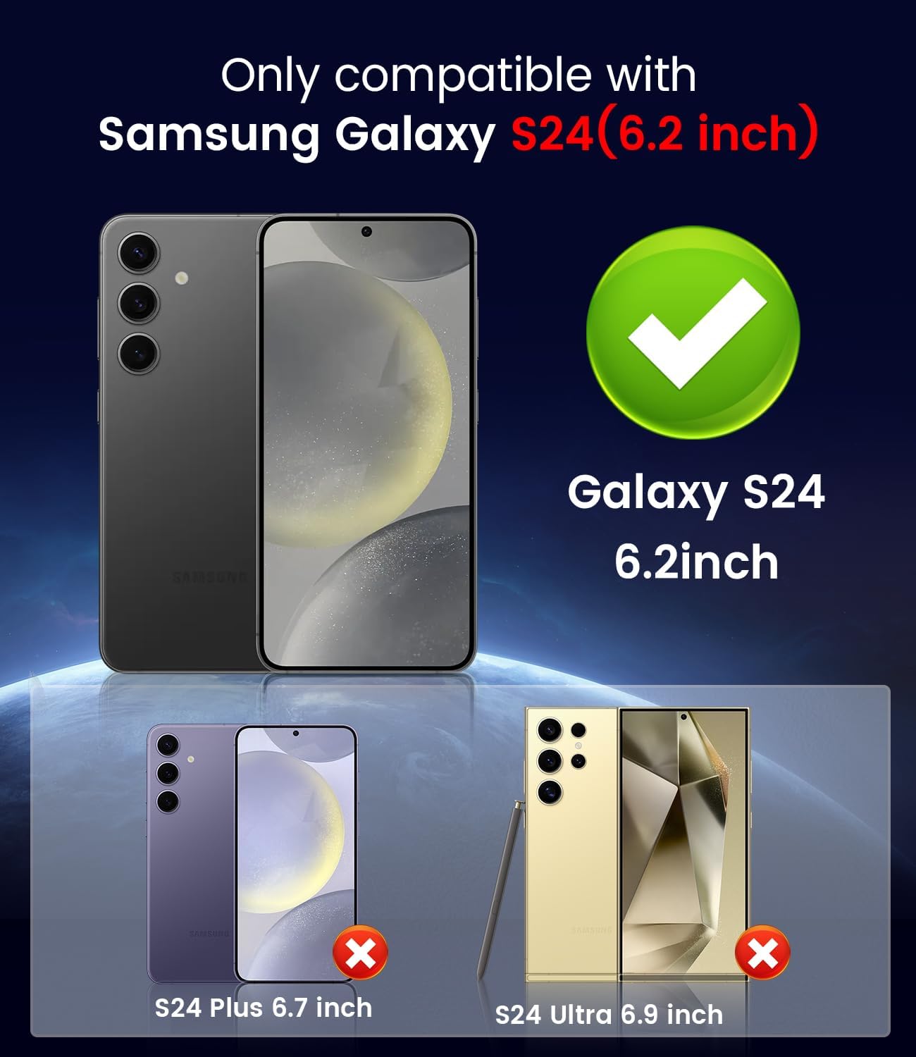 Magnetic for Samsung Galaxy S24 Case [Compatible with MagSafe][Built-in Camera Lens Protector] Slim Soft Silicone Bumper Shockproof Metallic Luster Phone Case (Gray)