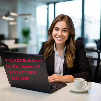 Replacement LCD Back Cover Rear Top Case Lid for DELL Inspiron 15 3510 3511 3515 3520 3525 Series Laptop,New Dell inspiron 15 3510 3511 3515 LCD Back Cover,00WPN8 0WPN8 AP3LE000901,Black