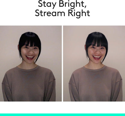 Logitech C922x HD Pro Webcam, Full HD 1080p/30fps Video, Clear Audio, HD Light Correction, PC Camera Webcam, Works with Skype, Zoom, Mac, Tablet - Black