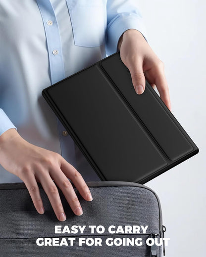 NOKBABO for iPad 11th 10th Generation Case with Keyboard, Magnetic Wireless Detachable Folio case with Pencil Holder, Keyboard for iPad 11th(A16,2025) & ipad 10th Generation(2022) - Black