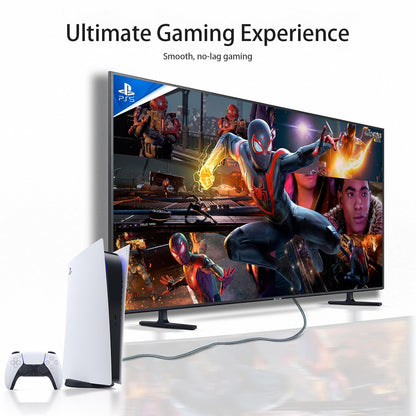 LEADSTAR HDMI Cable 4K 15 ft / 4.5m, High Speed HDMI 2.0 Cord Braided | 4K@60Hz, Ultra HD, 2160p, ARC, HDR, 3D, HDCP 2.2 | for Xbox, PS5, TV, Laptop, Monitor