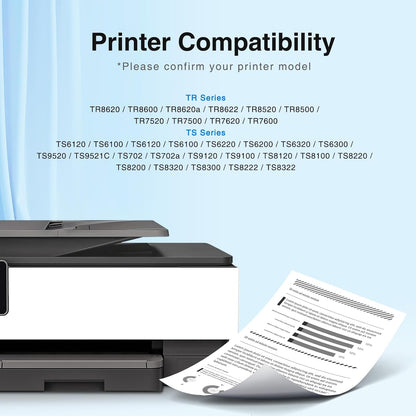 st@r ink Compatible Ink Cartridge Replacement for Canon PGI-280 XXL 280XXL PGBK for Pixma TR8620 TR8620a TR8520 TR7520 TS9120 TS8320 TS8220 TS6120 TS6220 TS6320 Printer(2 Packs)