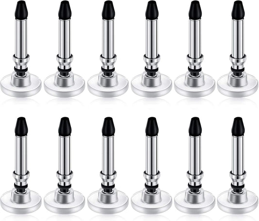 Zonon 12 Pcs Replacement Stylus Pen Tips Only Precision Round Shape Replaceable Stylus Universal Pen Disc Tips for Touch Screen Devices Daily Using Supplies