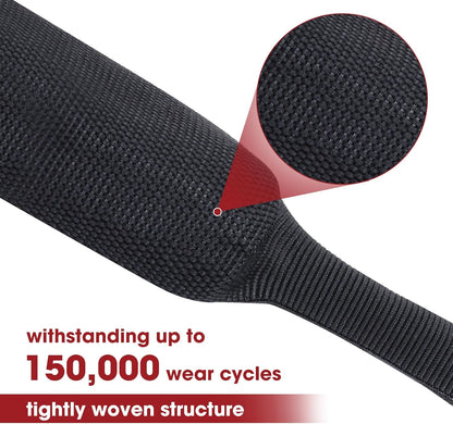 Heat Shrink Wire Loom 2:1 Shrinkable Braided Cable Sleeve 1-3/8 Inch ID-46ft Abrasion Protection Flexibility Fabric Wiring Harness Cover Sheath