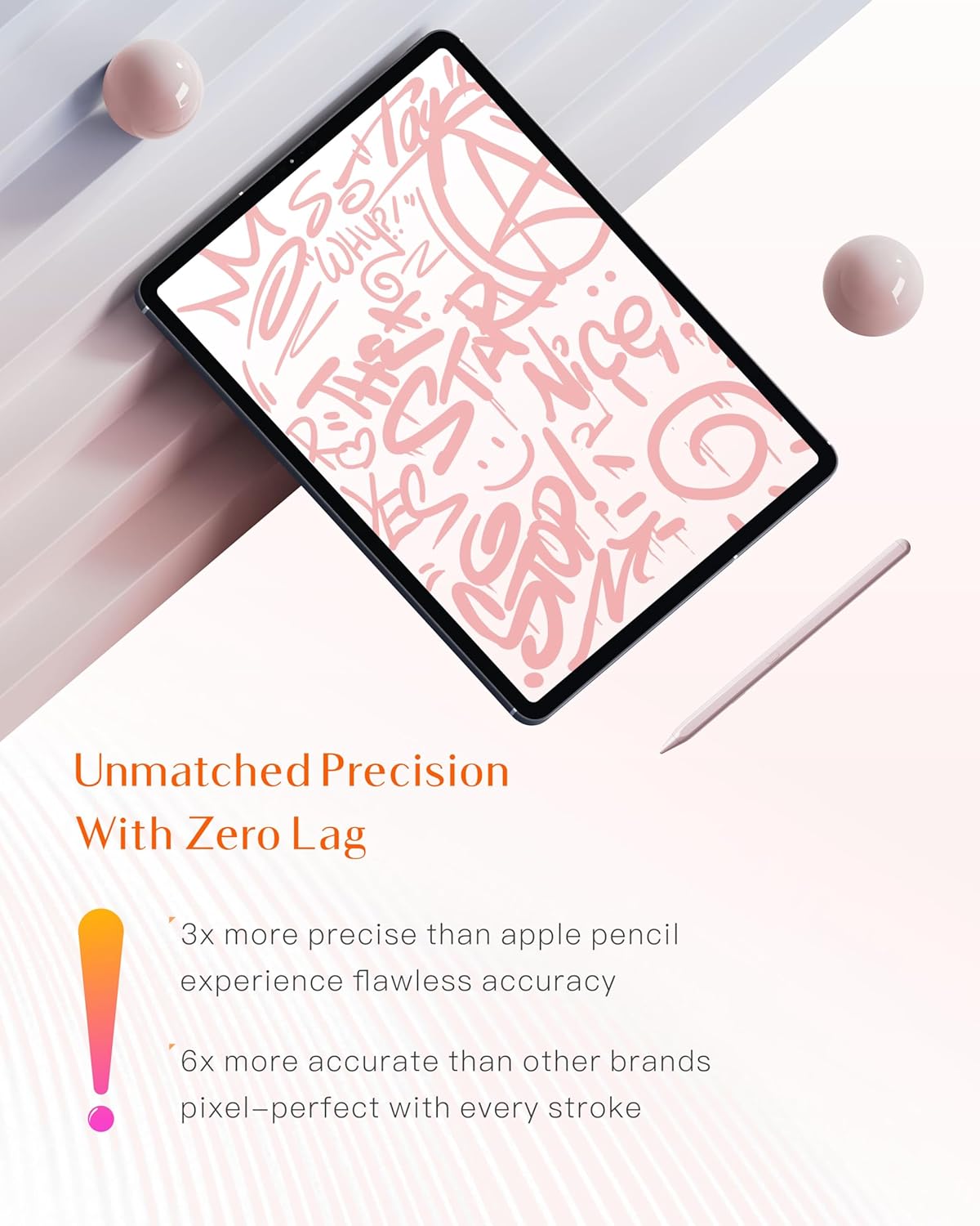 Stylus Pen for Apple iPad 6-11th Generation(2018-2025),3X Battery Life, USB-C Fast Charging (10 Min), iPencil, Tilt & Palm Rejection, Compatible w/6-10/11th iPad Pencil,Pro (M2/M4), Air, Mini