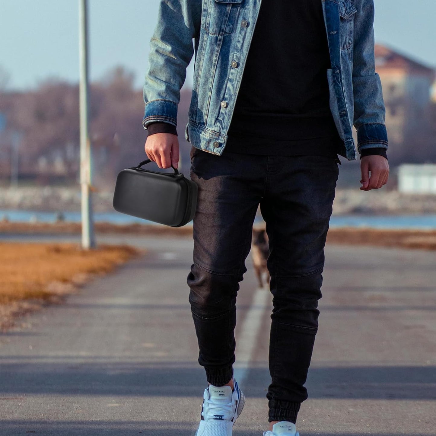 Case Compatible with Anker Prime Power Bank, 27,650mAh/ for Anker Prime Power Bank 20,000mAh Portable Charger with 100W Charging Base, Battery Pack Power Station Organizer, Hold Cable and Charger