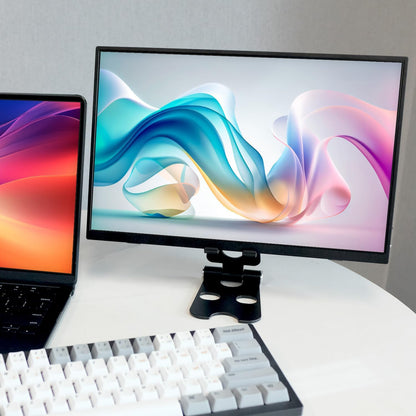 Kado Aluminum Alloy Tablet Stand for Portable Monitor, Foldable iPad Stand Holder Adjustable, Computer Office Desk Accessories for Kindle, Switch, iPad Pro/Air/Mini, iPhone Pro/Max/Plus