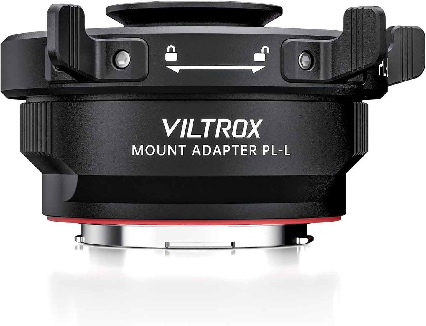 VILTROX PL-L Lens Mount Adapter with Security Lock for PL Mount Lens to L Mount Camera Panasonic S1 S1R S1H S5/Leica SL SL2 CL TL/Sigma fp L
